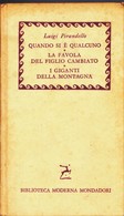 MASCHERE NUDE PIRANDELLO LUIGI MONDADORI 1959 BIBLIOTECA MODERNA MONDADORI. - Classiques