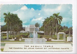 THE HAWAII TEMPLE, The Church Of Jesus Christ Of Latter-Day Saints, 1985 Used Postcard [22420] - Oahu