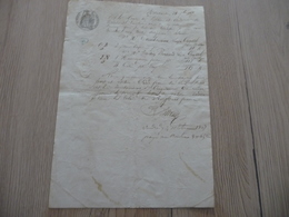 Roulage Lettre De Voiture Manuscrit TP Fiscal 1867 Montauban à Creyssel Aveyron - Trasporti