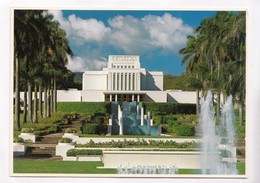 CHURCH OF JESUS CHRIST OF LATTER DAY SAINTS TEMPLE IN HAWAII, Unused Postcard [22467] - Oahu