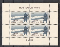 Schweiz Soldatenmarken Grenztruppen Bat. Fr. Car. 226 ** Cp. V - Etichette