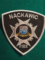 Vigili Del Fuoco Patch Nackawic Fire - Pompieri
