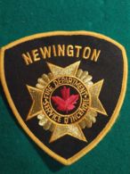 Vigili Del Fuoco Patch  Newington Service D'incendie Canada - Firemen