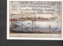 Färöer Block 3 Briefmarkenausstellung ** MNH Postfrisch Neuf - Faeroër