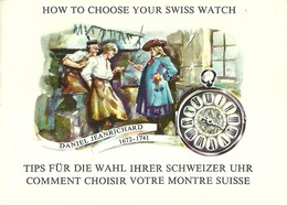 2030 "BROCHURE 1964:HOW TO CHOOSE YOUR SWISS WATCH-COME SCEGLIERE IL VOSTRO OROLOGIO SVIZZERO " ORIGINALE - Autres & Non Classés