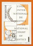 Nederland 1990  Mi.Nr. 50 , Friedenspalast Und Kapitell - Maximum Card - S Vredespaleis 23.X.1990 - Dienstzegels