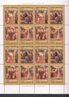Griechenland Kleinbogen 1571 - 1574 Weihnachten  ** MNH Postfrisch Neuf - Blokken & Velletjes