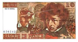 Billet  >  France > 10  Francs  1978  Qualité Spl/ - 10 F 1972-1978 ''Berlioz''