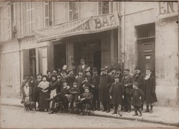 Photo Originale Café Bar Bourre Au Rabasson La Garde ? Var - Old (before 1900)