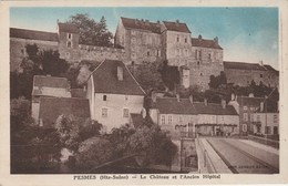 PESMES   70  HAUTE SAONE   CPSM    LE CHATEAU ET L'ANCIEN HOPITAL - Pesmes