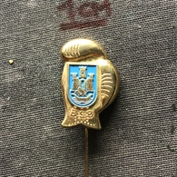 Badge Pin ZN007570 - Boxing Yugoslavia Serbia Belgrade BSB (Bokserski Savez Beograda) - Boxing