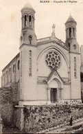 RIANS  -FACADE  DE L'EGLISE       CARTE ANIMEE - Rians