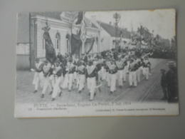 BELGIQUE ANVERS PUTTE FEUWFEEST,EUGEEN DE PRETER, 2 JULI 1914 PRAALSTOET FANFAREN - Putte