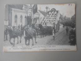 BELGIQUE ANVERS PUTTE FEUWFEEST,EUGEEN DE PRETER, 2 JULI 1914 PRAALSTOET MAAGDEKENSWAGEN - Putte