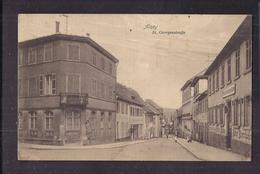 CPA ALLEMAGNE - ALZEY - St. Georgenstrasse - TB PLAN Rue CENTRE VILLE MAGASINS ANIMATION - Alzey