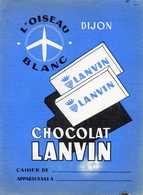 Protège Cahier. Chocolat Lanvin. - Protège-cahiers