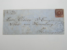 1864 , Brief Aus Saxkjöbing - Cartas & Documentos