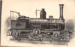 ¤¤  -  Cliché D'une Locomotive  -  Illustrateur " M.D. Lanzellé " En 1935   -  Voir Description     -  ¤¤ - Equipo