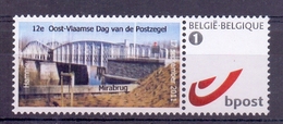 Belgie - 2011 - Duo Stamp - Hamme 2011 - 12e Oost-Vlaamse Dag Van De Postzegel - Mirabrug - Neufs