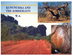 (1222) Australia - (with Stamp At Back Of Card) NT - Kimberleys - Non Classificati
