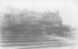 ¤¤  -   Carte-Photo  -   Locomotives   -  Réseau  Du  P.L.M.       -  ¤¤ - Matériel