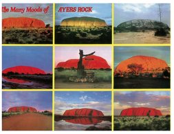 (1222) Australia - NT - Uluru (aka Ayers Rock) 9 Views - Uluru & The Olgas