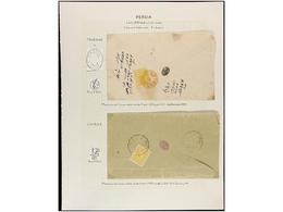 IRAN. 1899-1901. Eleven Covers, Diverse Frankings (see Web). - Sonstige & Ohne Zuordnung