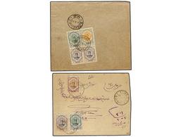 IRAN. 1911-21 Issue. Ninetten Registered Internal Covers, Diverse Frankings. (See Web). - Sonstige & Ohne Zuordnung