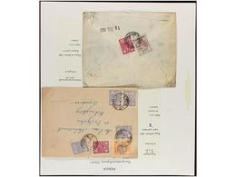 IRAN. 1926-28. Twenty Six Covers Sent To Overseas Diverse Frankings (see Web). - Autres & Non Classés
