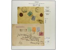 IRAN. 1926-29 Issue. Fifthy-three Covers, Foreing Destinations. (See Web). - Other & Unclassified