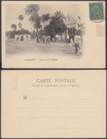 Colonies Françaises - CP Guinée " CONAKRY - Sortie De L'Eglise "  (5G) DC1191 - Autres & Non Classés