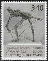 TIMBRE N° 2798  -   EUROPA OEUVRE DE G. RICHIER  -  NEUF  -  1993 - Unused Stamps