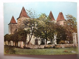 Carte Postale Gabarret (40) Chateau De Caumalle (Format 10.5 X 15  Couleur Correspondance 1970 ) - Gabarret