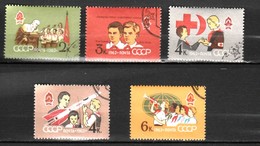 RUSSIE - CCCP / SERIE COMPLETE DE 5 TIMBRES 1962 - Collections