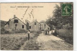 1 Cpa Amilly - Gros Moulin - La Rue Creuse - Amilly
