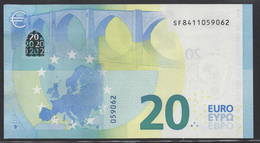 EURO 20  ITALIA SF S019  "41"  DRAGHI  UNC - 20 Euro