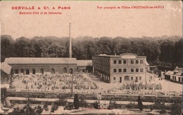 ! Cpa [59] Ansichtskarte Aus Houdain Les Bavay, Usine, Fabrik Derville+Co., Paris - Autres & Non Classés