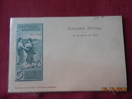 Carte Entier Postal D Argentine De 1903 - Covers & Documents