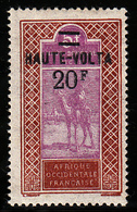 HAUTE-VOLTA - N° 40a* - MEHARISTE - 20F/5F - SANS POINT APRES LE " F "- - Unused Stamps