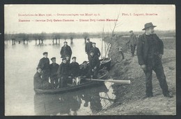 +++ CPA - HAMME - Inondations De Mars 1906 - Service Drij Goten - Hamme  // - Hamme