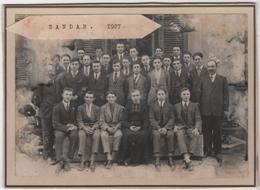 Photo Originale De Cabinet LIMONEST élèves Et Professeurs De L' INSTITUT AGRICOLE DE SANDAR 1927 - Unclassified