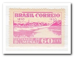 Brazilië 1950, Postfris MNH, 100 Years Blumenau, Santa Catarina - Neufs