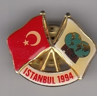 Pin Badge World Wrestling Championship Istanbul Turkey 1994 94 FILA - Lucha