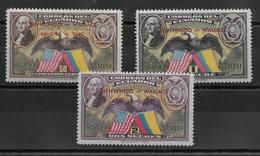 Equateur Poste Aérienne N°103A/103C - Neuf * Avec Charnière - TB - Ecuador