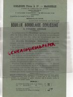 13- MARSEILLE- LETTRE SCHLOESING FRERES- PRODUITS CHIMIQUES AGRICOLES-SULFATE CUIVRE-BOUILLIE BORDELAISE-1889 - 1800 – 1899