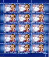 Russia 2012 Sheet 125th Anniv Birth Fridrikh Arturovich Tsander Zander Sciences Scientist People Celebrations Stamps MNH - Fogli Completi