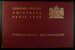 UPU 1947. A Great Britain Presentation Book With red Leather Cover With Gold Tooling, Includes Introduction About Rowlan - Unclassified