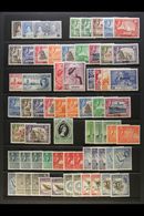 1937 - 1964 COMPLETE COLLECTION Very Fine Mint Including Many Shades, SG 28/86. (72 Stamps) For More Images, Please Visi - Aden (1854-1963)