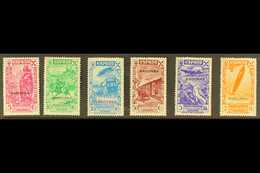 SPANISH CHARITY STAMPS 1938 Complete Set, Yvert 1/6, Fine Mint. (6 Stamps) For More Images, Please Visit Http://www.sand - Other & Unclassified