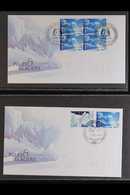 2009 POLES AND GLACIERS Collection Of Illustrated And Unaddressed First Day Covers Bearing "Preserve The Polar Regions A - Altri & Non Classificati